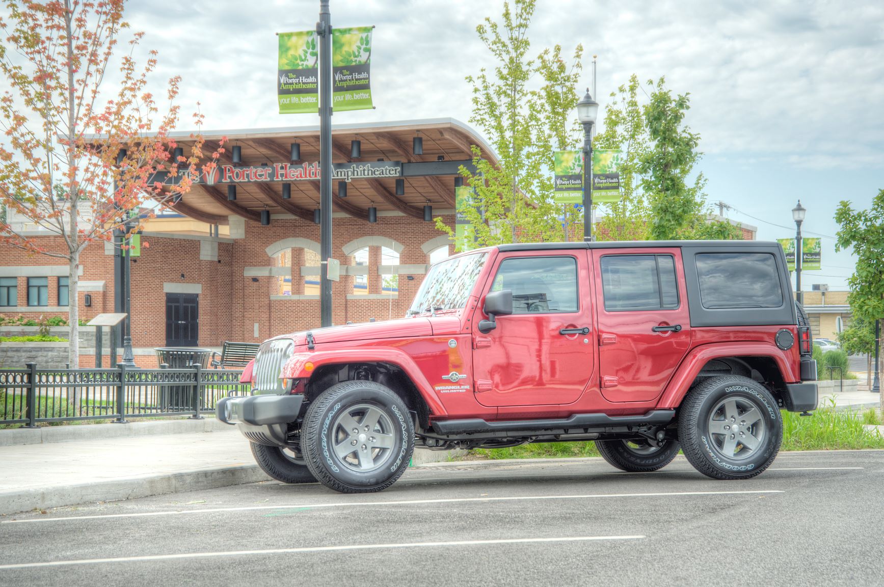 Griegers- favorite for a reason...the Jeep wrangler fits Valpo