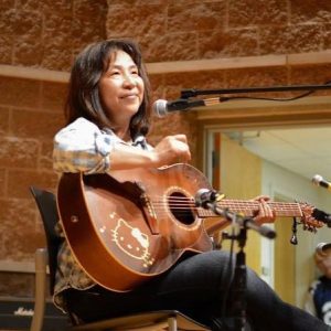 mimi matsuda performs at Furin Japanese- 