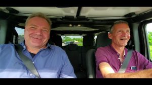 Jon Costas learns the Jeep Wave in Cool Car...No Boundaries